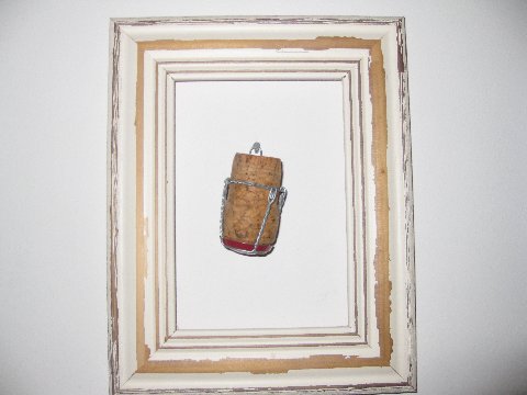 A Framed Wine Cork
