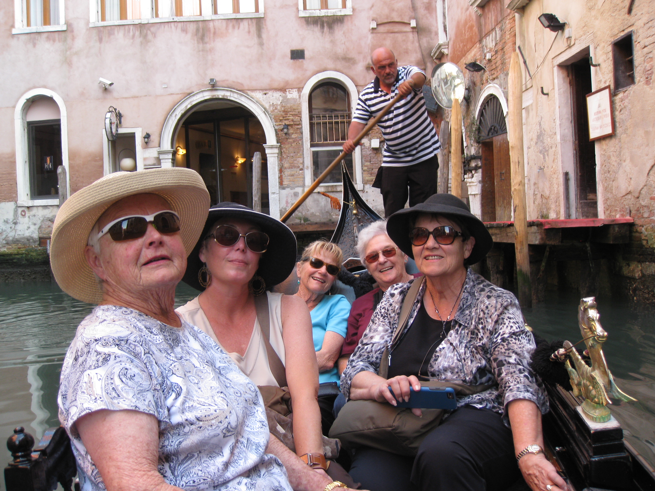 Yes, we rode in a gondola.